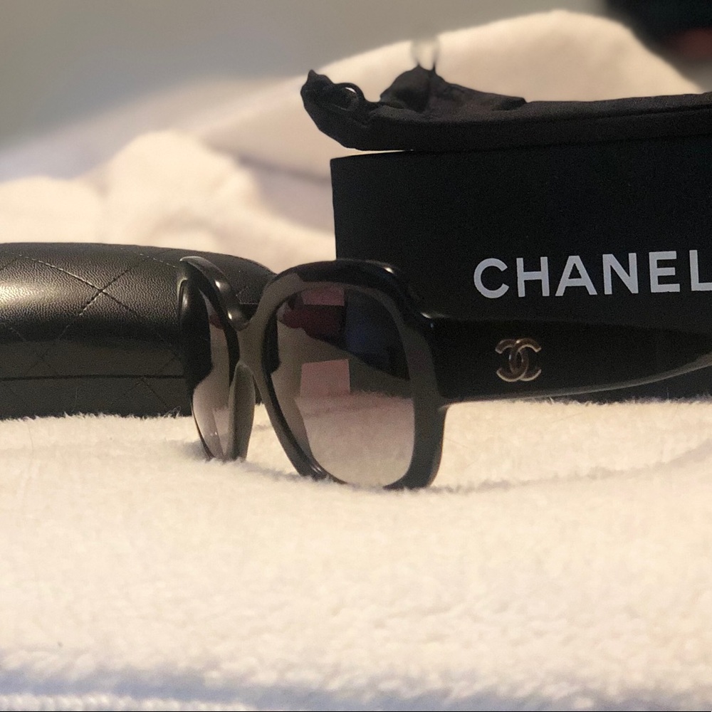 Chanel Black Sunglasses